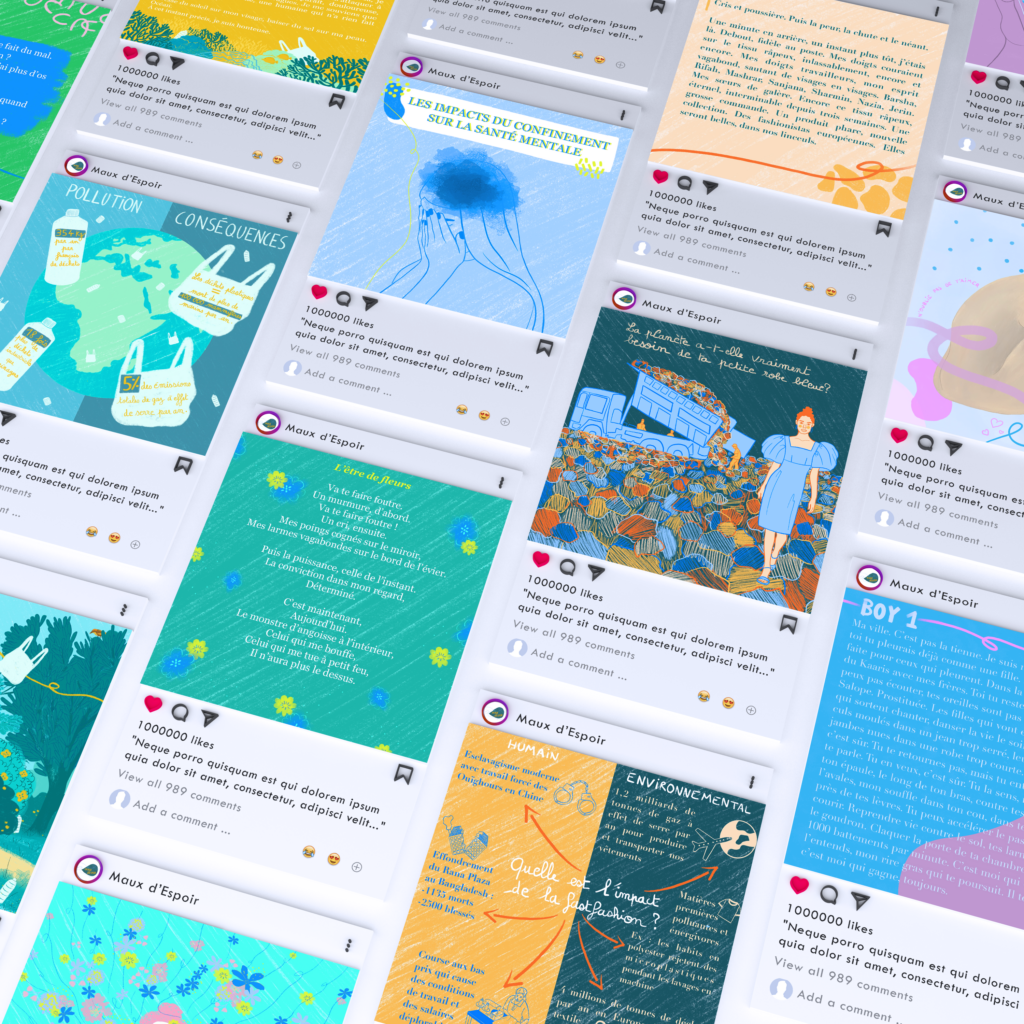 Compte instagram maux d'espoir